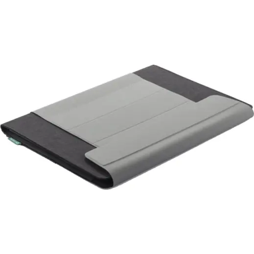 Fulda Change Collection RPET Laptop Case & Workstation Grey Display
